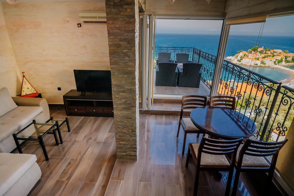 Apartment Dzaleta Sveti Stefan Exteriör bild