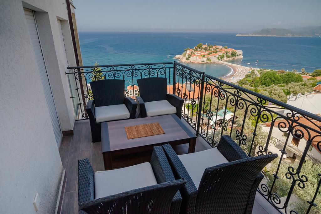 Apartment Dzaleta Sveti Stefan Exteriör bild